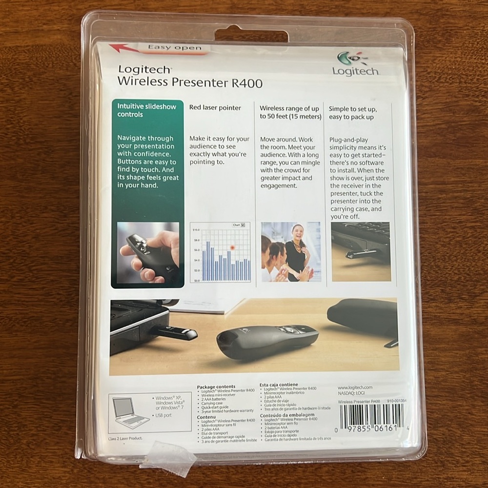 Logitech Wireless Presenter R400 - Picture 2 of 2